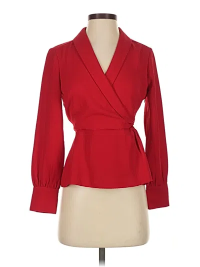 Pre-owned Jcrew Blazer Jacket In Red