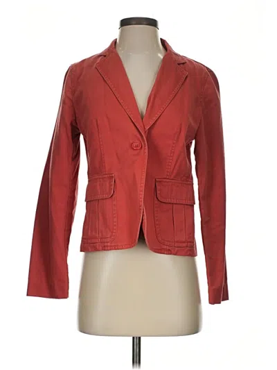 Pre-owned Jcrew Blazer Jacket In Red