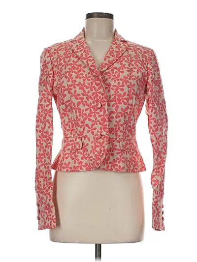 Pre-owned Jcrew Blazer Jacket In Red