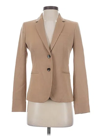 Pre-owned Jcrew Blazer Jacket In Tan