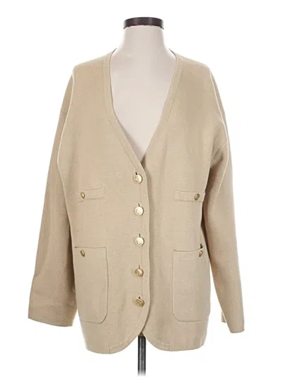 Pre-owned Jcrew Blazer Jacket In Tan