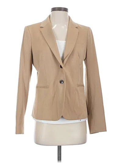 Pre-owned Jcrew Blazer Jacket In Tan