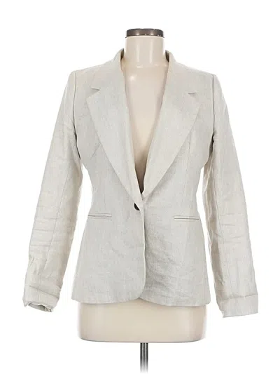Pre-owned Jcrew Blazer Jacket In White