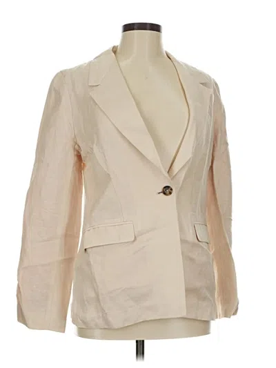 Pre-owned Jcrew Blazer Jacket In White