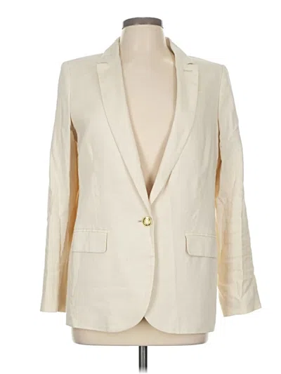Pre-owned Jcrew Blazer Jacket In White