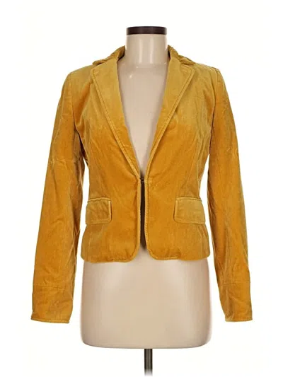 Pre-owned Jcrew Blazer Jacket In Yellow