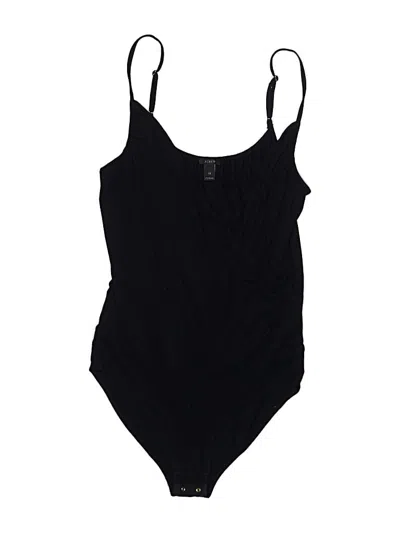 Pre-owned Jcrew Bodysuit In Black
