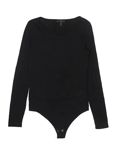 Pre-owned Jcrew Bodysuit In Black