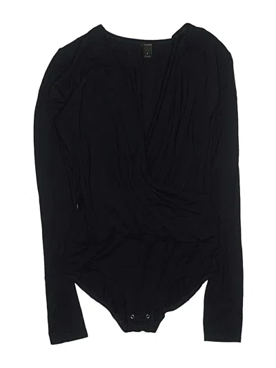 Pre-owned Jcrew Bodysuit In Black