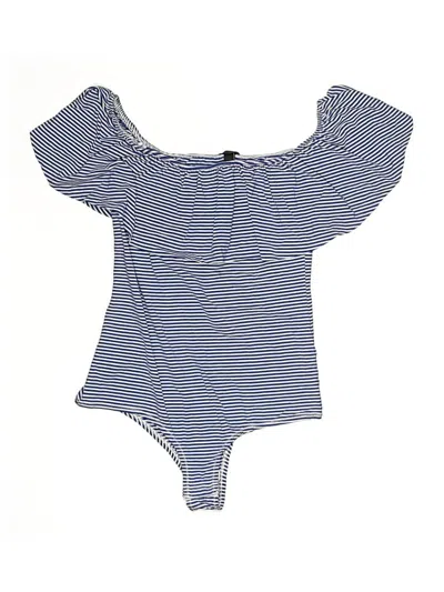 Pre-owned Jcrew Bodysuit In Blue