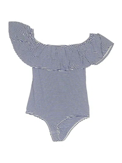 Pre-owned Jcrew Bodysuit In Blue