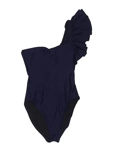 Pre-owned Jcrew Bodysuit In Blue
