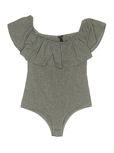 Pre-owned Jcrew Bodysuit In Gray
