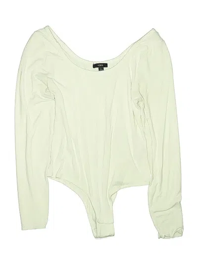 Pre-owned Jcrew Bodysuit In Green