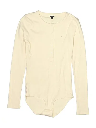 Pre-owned Jcrew Bodysuit In Ivory