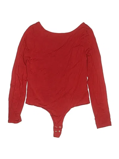 Pre-owned Jcrew Bodysuit In Red
