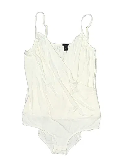 Pre-owned Jcrew Bodysuit In White