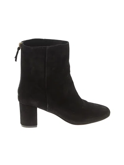 Pre-owned Jcrew Boots In Black