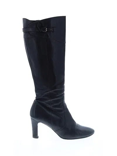 Pre-owned Jcrew Boots In Black