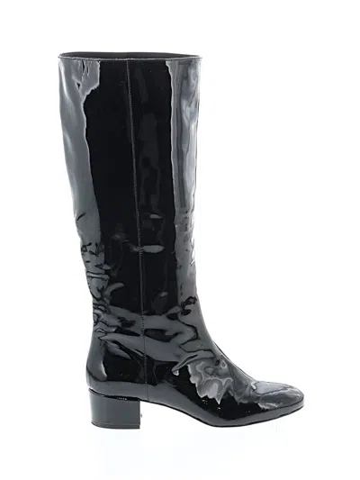 Pre-owned Jcrew Boots In Black