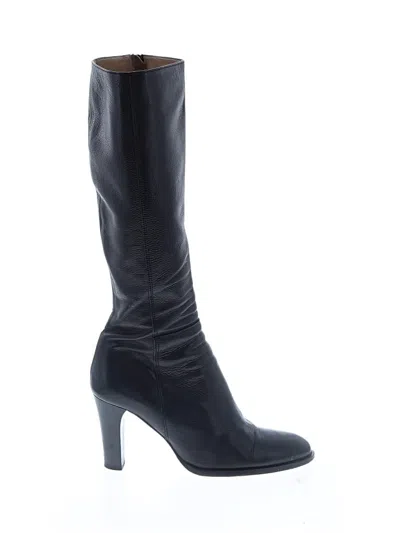 Pre-owned Jcrew Boots In Black