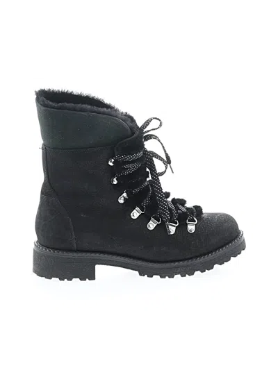 Pre-owned Jcrew Boots In Black