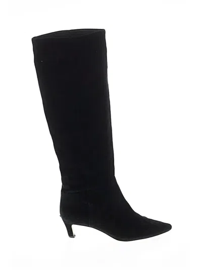 Pre-owned Jcrew Boots In Black