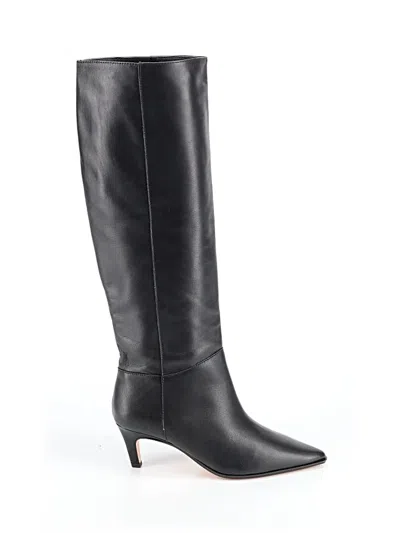 Pre-owned Jcrew Boots In Black