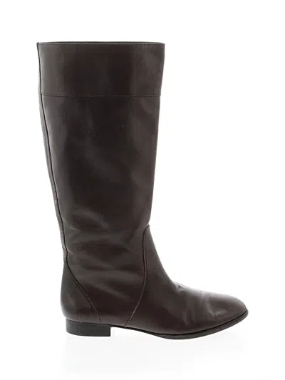 Pre-owned Jcrew Boots In Brown