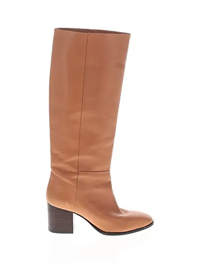 Pre-owned Jcrew Boots In Brown