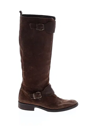 Pre-owned Jcrew Boots In Brown