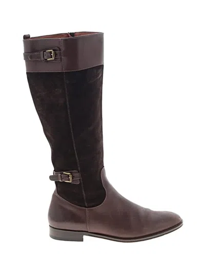 Pre-owned Jcrew Boots In Brown