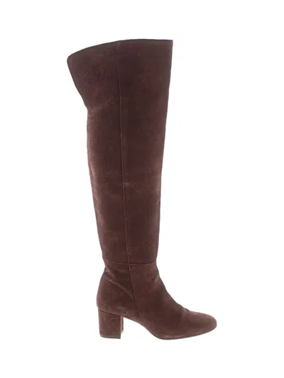 Pre-owned Jcrew Boots In Brown