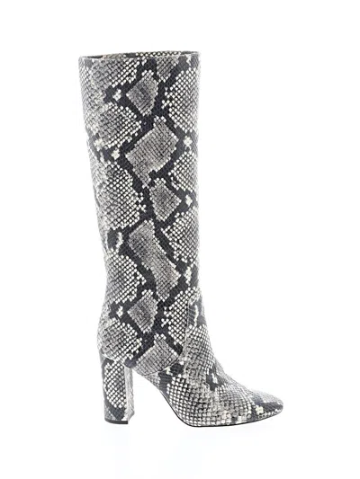 Pre-owned Jcrew Boots In Gray