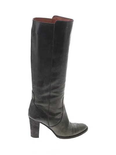 Pre-owned Jcrew Boots In Gray