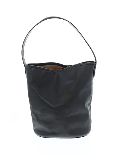 Pre-owned Jcrew Bucket Bag In Black