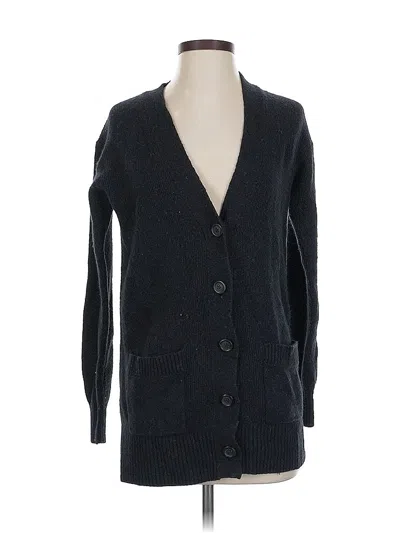 Pre-owned Jcrew Cardigan Sweater In Black