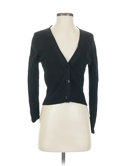 Pre-owned Jcrew Cardigan Sweater In Black