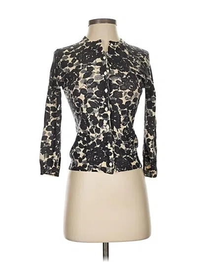 Pre-owned Jcrew Cardigan Sweater In Black