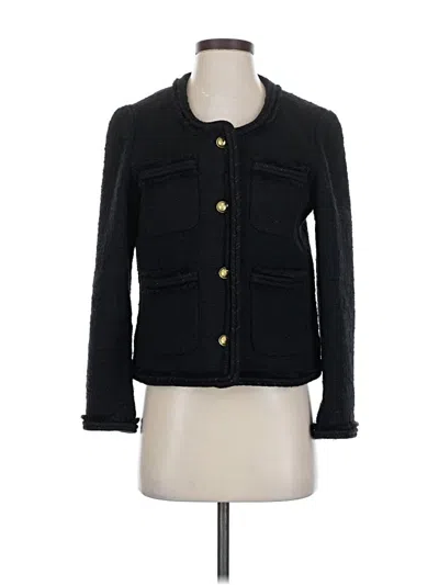 Pre-owned Jcrew Cardigan Sweater In Black