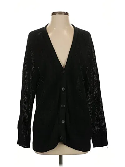 Pre-owned Jcrew Cardigan Sweater In Black