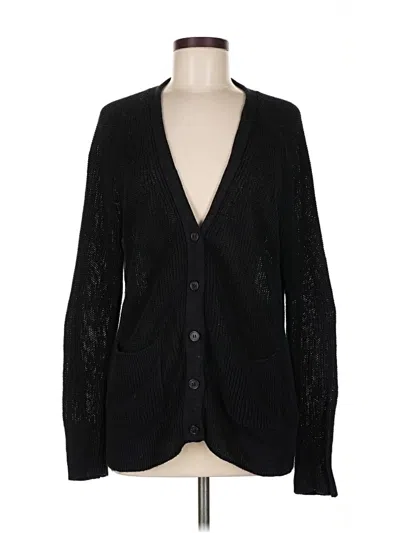 Pre-owned Jcrew Cardigan Sweater In Black