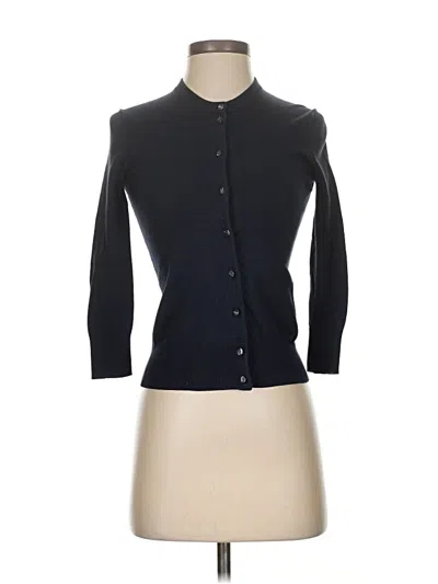 Pre-owned Jcrew Cardigan Sweater In Black
