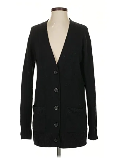 Pre-owned Jcrew Cardigan Sweater In Black