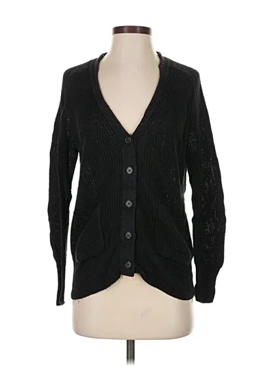 Pre-owned Jcrew Cardigan Sweater In Black