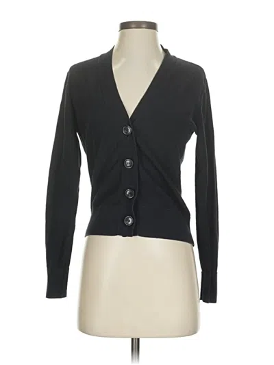 Pre-owned Jcrew Cardigan Sweater In Black