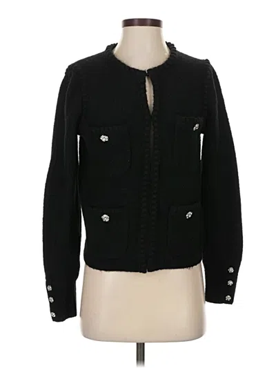 Pre-owned Jcrew Cardigan Sweater In Black