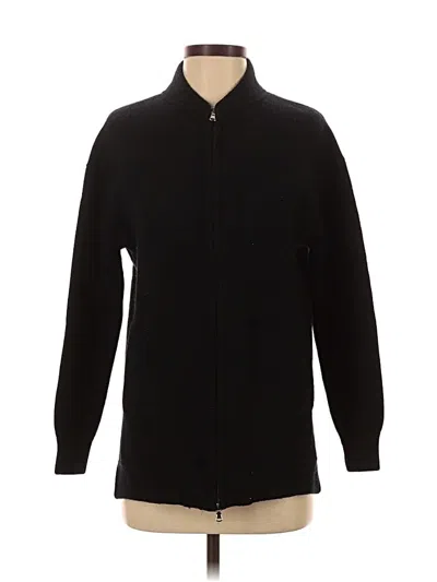 Pre-owned Jcrew Cardigan Sweater In Black