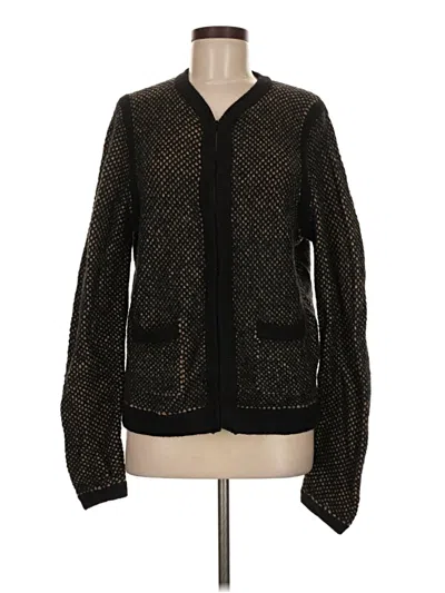 Pre-owned Jcrew Cardigan Sweater In Black