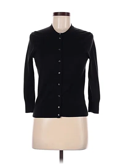 Pre-owned Jcrew Cardigan Sweater In Black